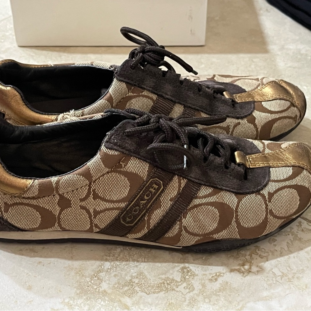 Coach Tan Sneakers